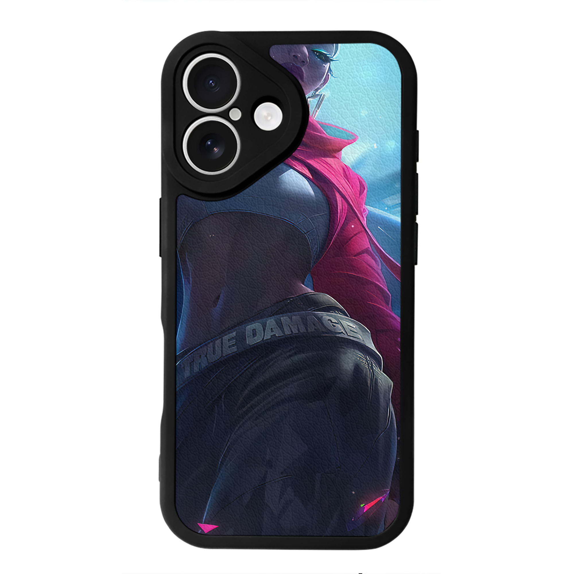 リーグ・オブ・レジェンド League of Legends LOL 【iPhone 16シリーズ対応】シリコンスマホケース（レザー調） 材質：シリコン